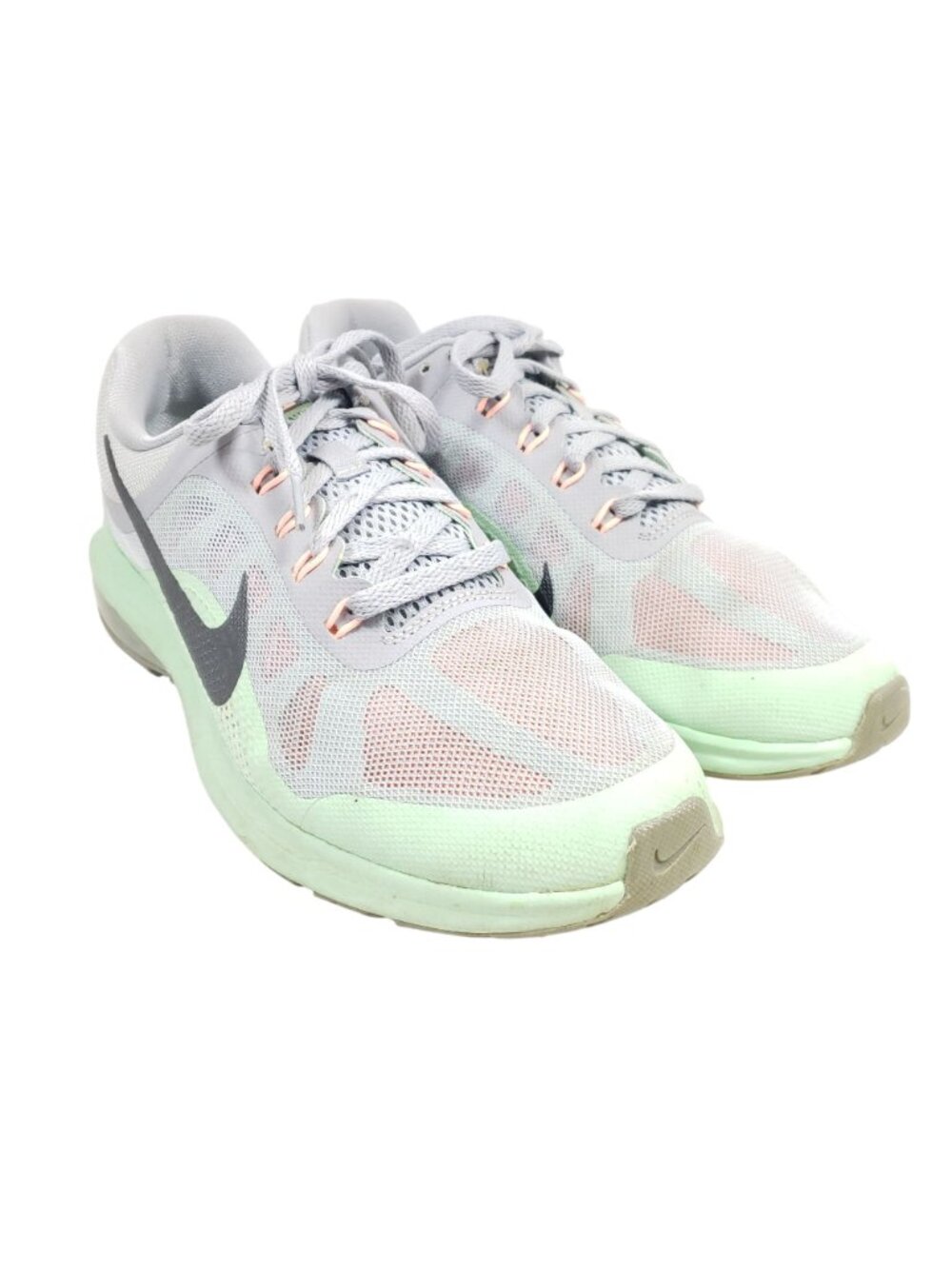 Nike Max Dynasty-2 Running Shoes Women's Size 9.5 Gray Mesh - Picture 2 of 8